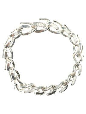 Tiffany & Co Forge Small Link Silver Bracelet